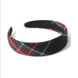 FlynnO'Hara Red Plaid Headband (#63)